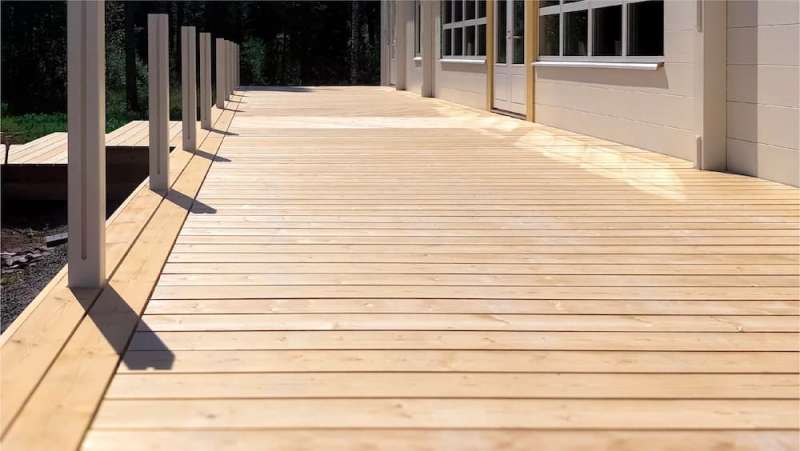 高耐久北欧産天然「KIVIPUU / キビプー」ウッドデッキ / 大陸貿易株式会社