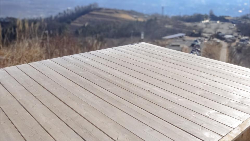 高耐久北欧産天然「KIVIPUU / キビプー」ウッドデッキ