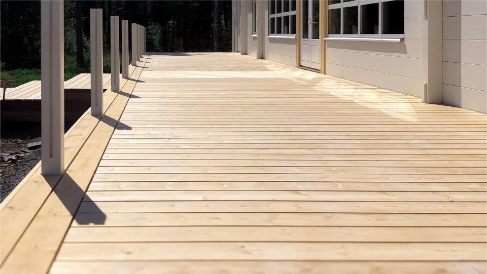 高耐久北欧産天然「KIVIPUU / キビプー」ウッドデッキ