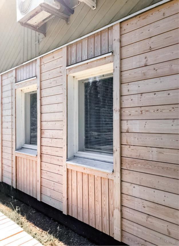 高耐久北欧産天然「KIVIPUU / キビプー」外壁材