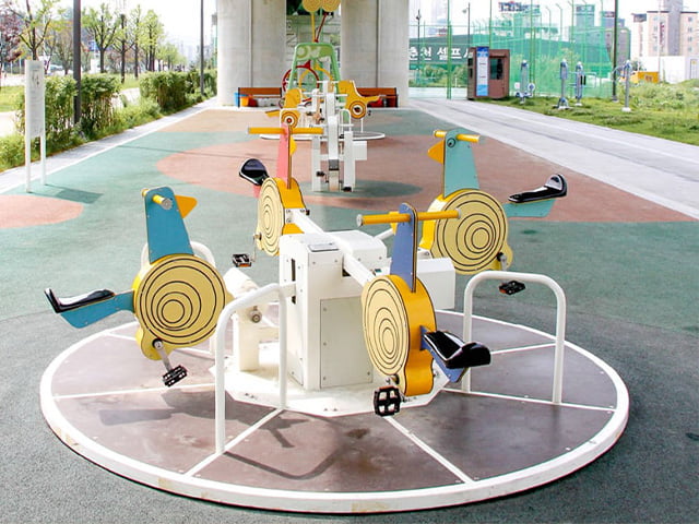 自家発電回転シーソー