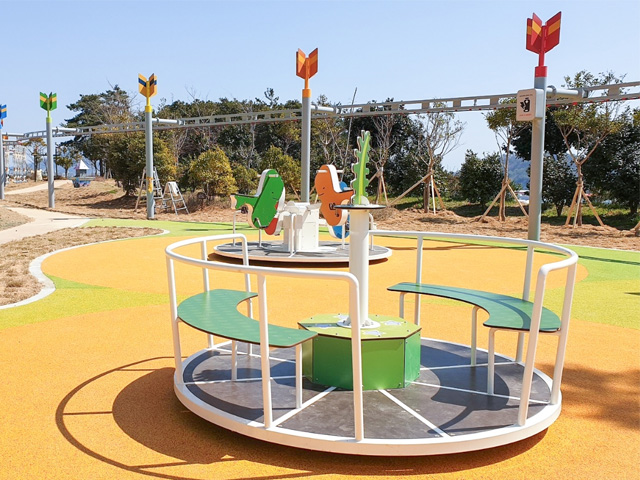自家発電遊具