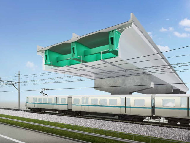 橋梁用透光パネル式常設足場「サン・ステラス®」