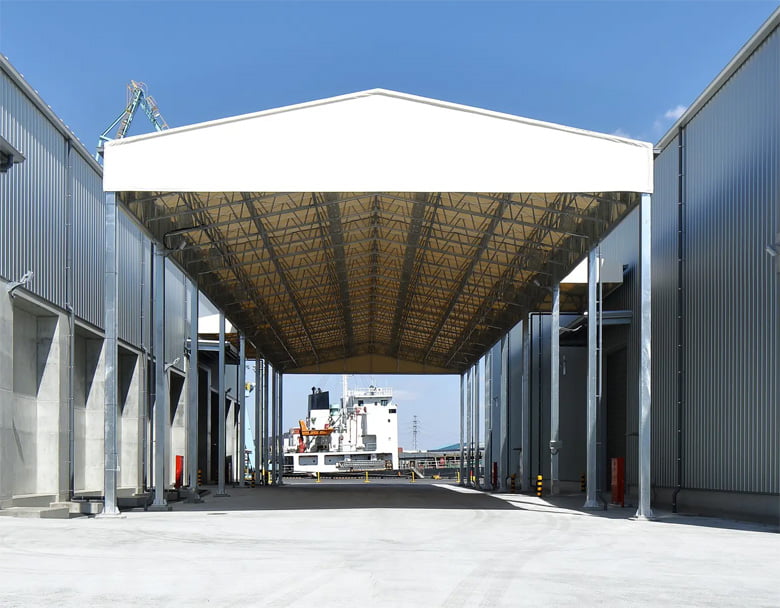 不燃防錆上屋テント/高島株式会社