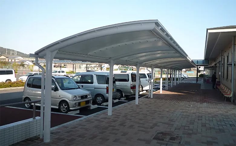 スケートボードパーク上屋テント他