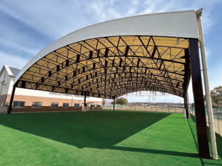 スケートボードパーク上屋テント他