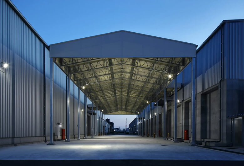 不燃防錆上屋テント