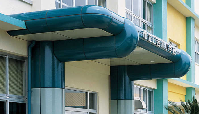 ホーロー外装材「エマウォール」エクステリアタイプ