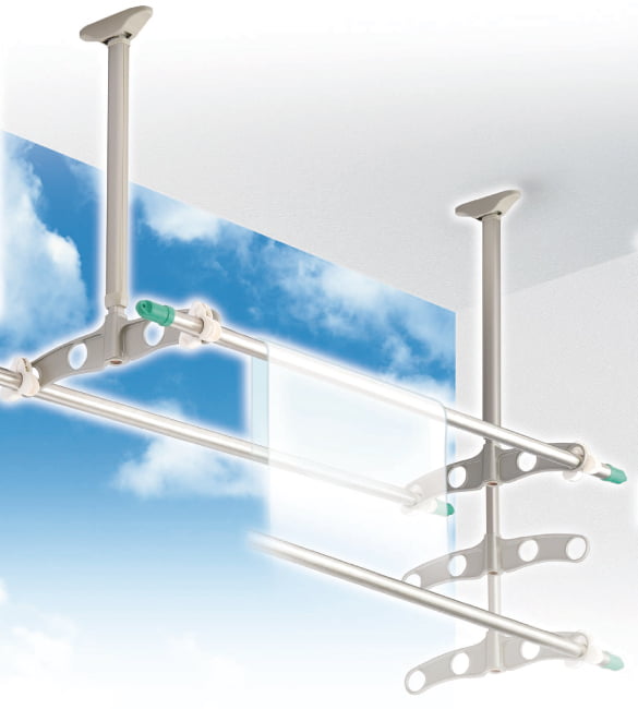 吊下げ型可動式物干金物「TC/TD/TE/HA」/タカラ産業株式会社
