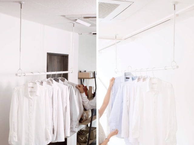 吊下型室内物干金物「TJ」