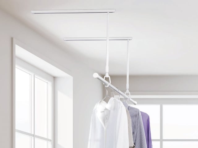 スライド式室内物干し「ドライウェーブ/TAR5686」