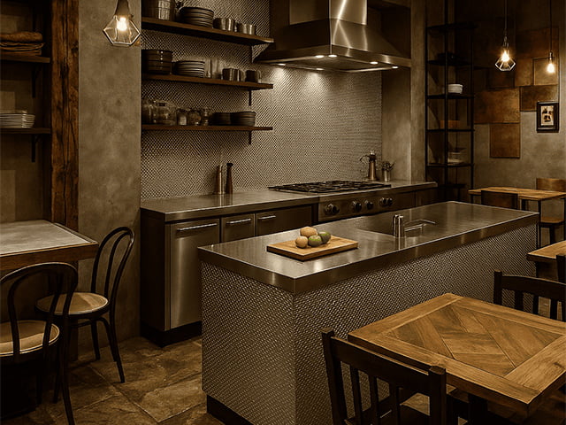 意匠エンボスステンレスシリーズ