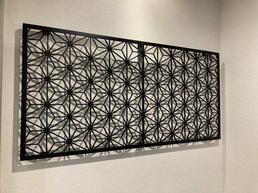 オリジナルパネル 和の匠『麻の葉』