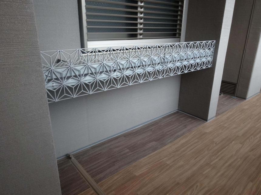 オリジナルパネル 和の匠『麻の葉』