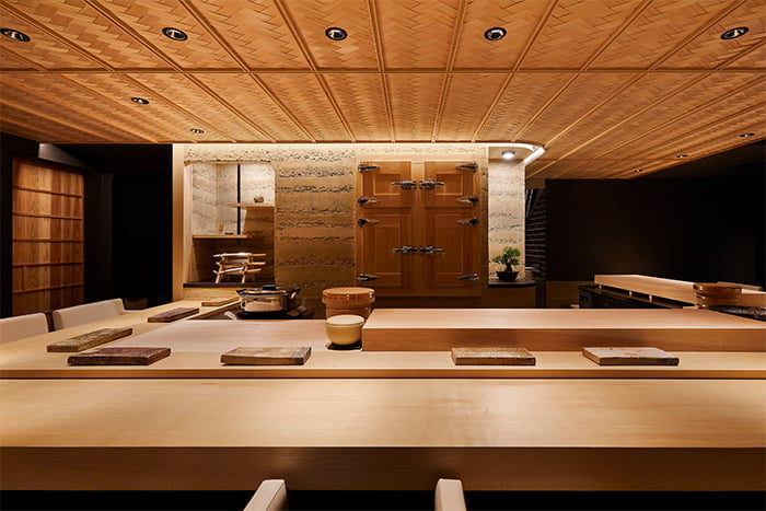 No.39-A 桧厚貼矢羽根網代