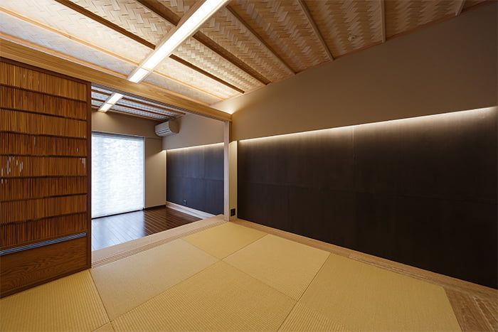 No.39-A 桧厚貼矢羽根網代