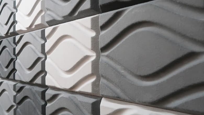 サーキュラーエコノミーの実現を目指した吸音材 「カセットウォール&シーリング®」