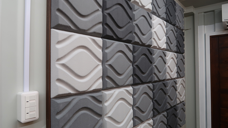 カラバリやカバーデザインが豊富なアコースティックパネル「カセットウォール&シーリング®」