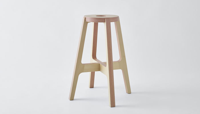 PW stool【Paper-Wood / ペーパーウッド】