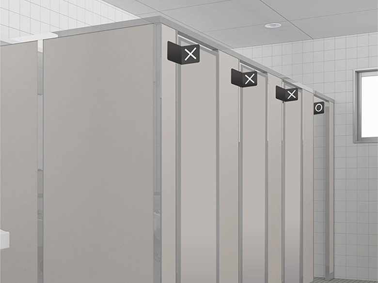 【※オーダー対応】トイレ入室表示プレート