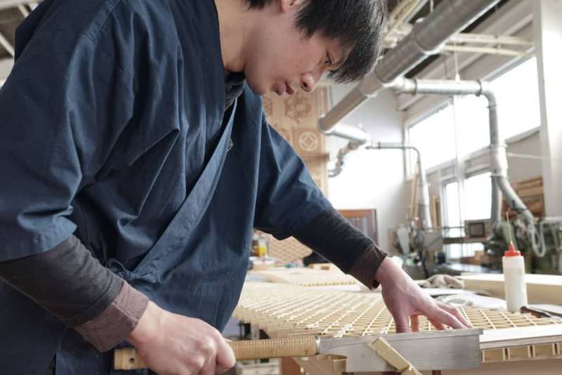 タニハタ組子らんま 価格表(赤帯)