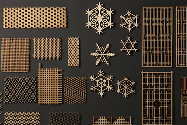 【組子】間仕切