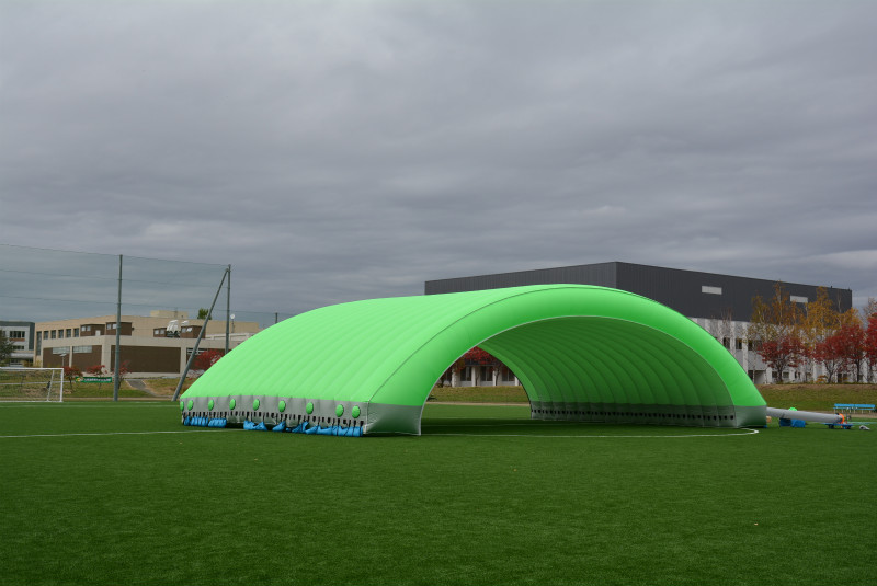 超軽量大型仮設テント【エアロシェルター®】