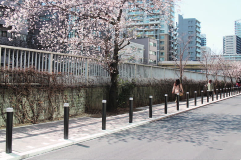 【ソーラーLEDビーム】明かり・イルミーナ/帝金株式会社