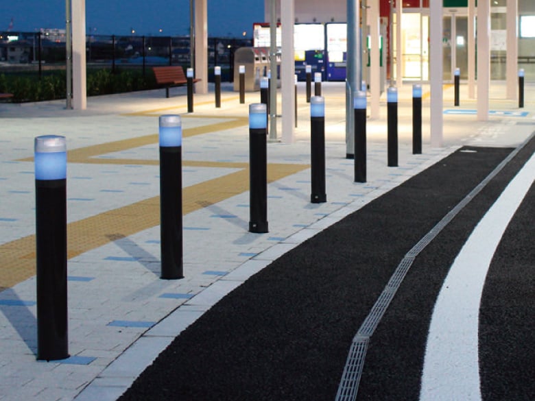 【ソーラーLEDビーム】明かり・イルミーナ/帝金株式会社