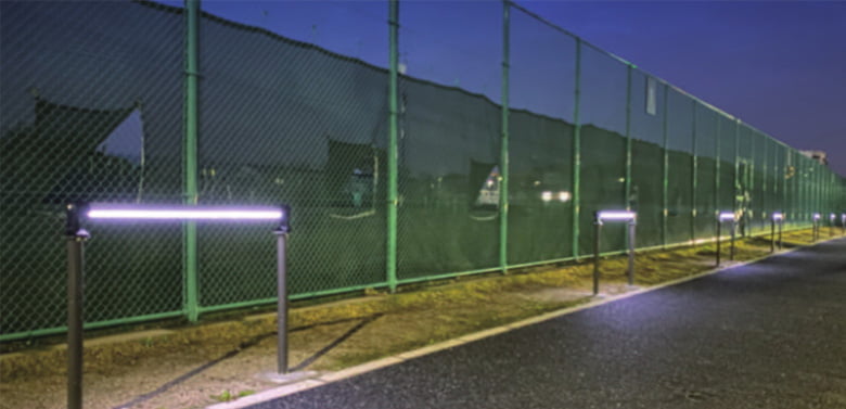 【ソーラーLEDビーム】明かり・イルミーナ