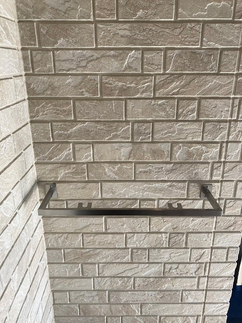 壁付ステンレス傘掛け