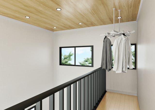 室内物干し「ハンギングバー」/有限会社セイコーステンレス