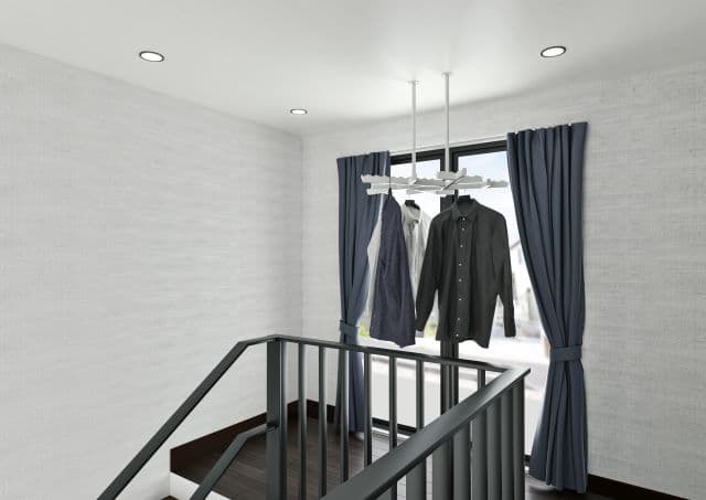 室内物干し「ハンギングバー」/有限会社セイコーステンレス