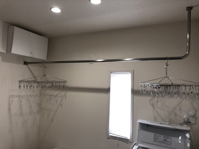 物干しステンレスハンガーパイプ「HOSSII」