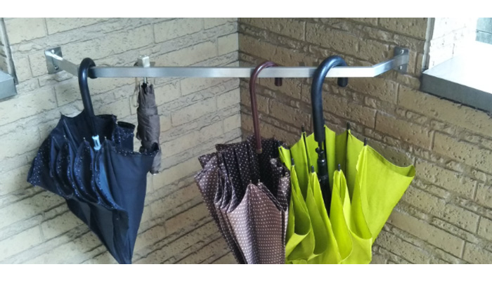 ステンレス傘掛け