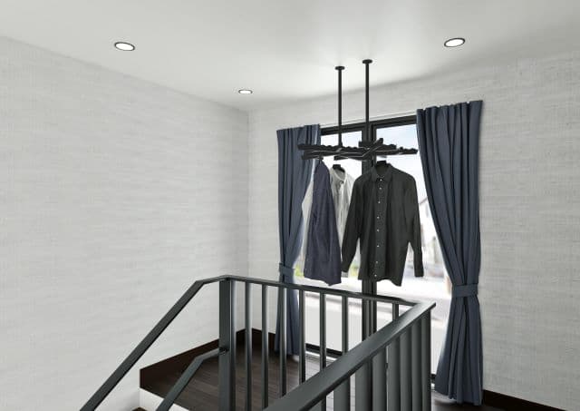 室内物干し「ハンギングバー」