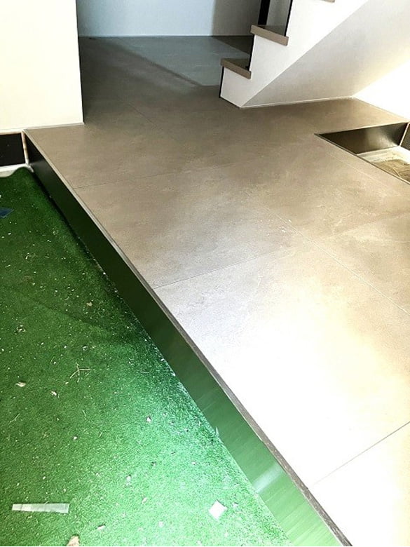 ステンレス上り框