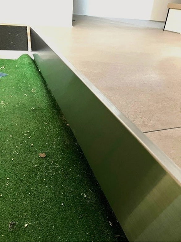 ステンレス上り框