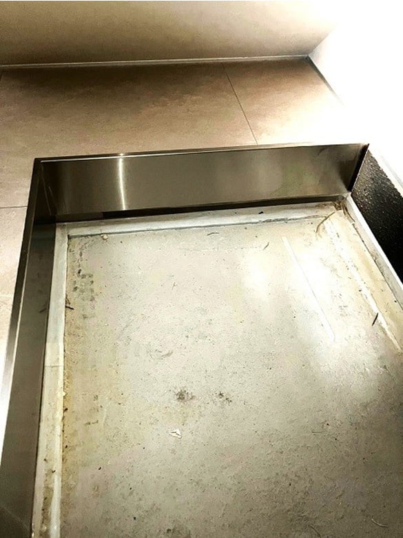 ステンレス上り框