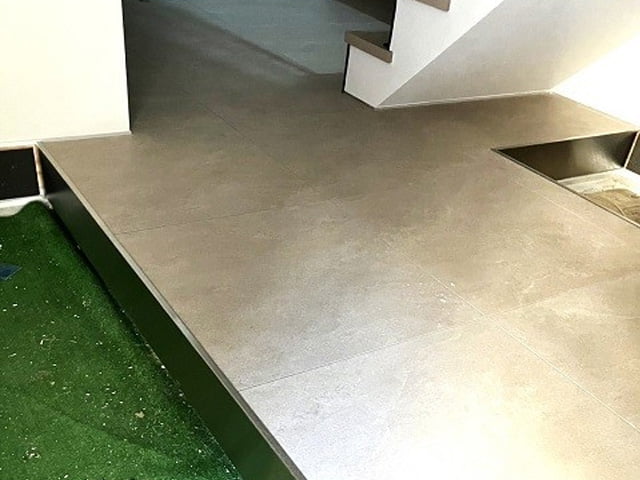 ステンレス上り框