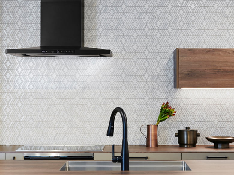 FLC背壁 マントル型レンジフード フェリーチェ タッチスイッチタイプ / 株式会社TJMデザイン