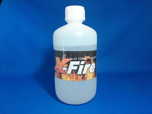 防炎不燃コート剤「エックスファイア」