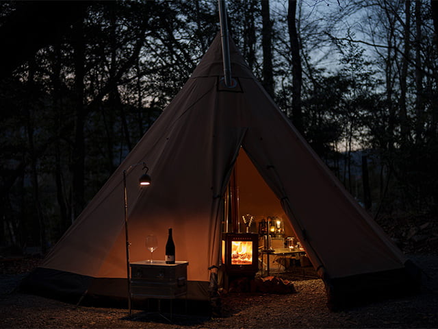 nora pomme ポータブルハングキングライト|自宅でも使えるキャンプライト