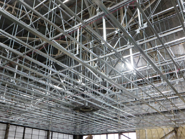 天井耐震化システム「TEC工法(標準仕様)」/ 常盤工業株式会社