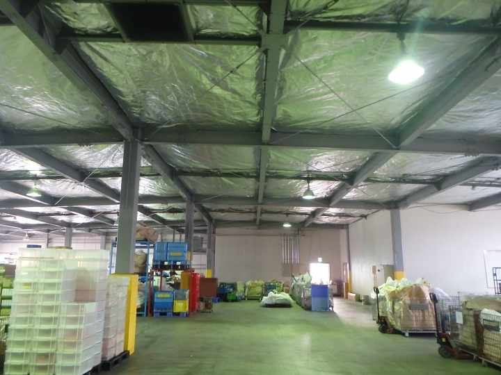 天井内貼り遮熱シート「キープサーモウォール工法」/ 常盤工業株式会社