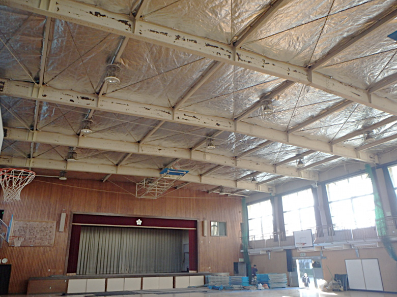 天井内貼り遮熱シート「キープサーモウォール工法」/ 常盤工業株式会社