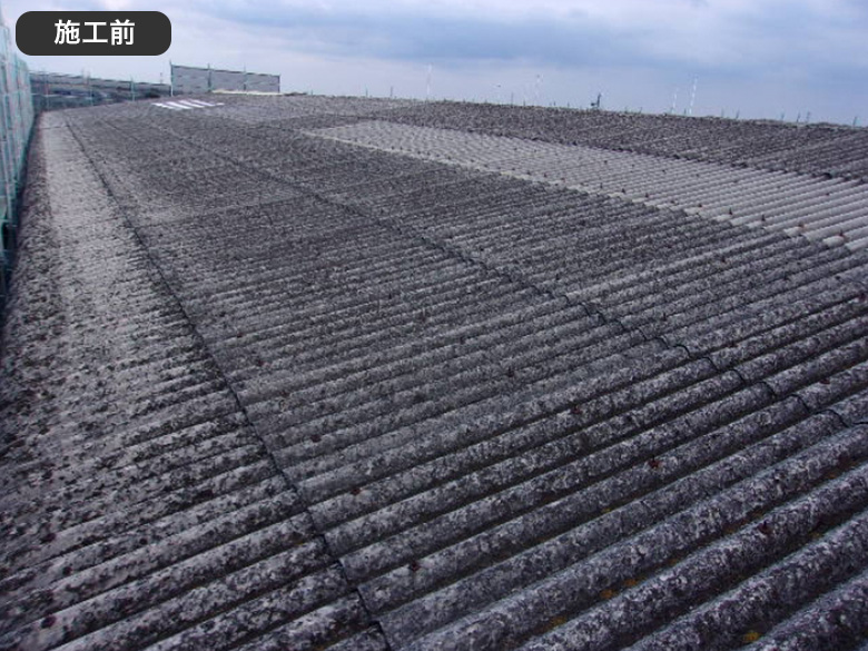 スレート屋根改修工法「蘇生工法」