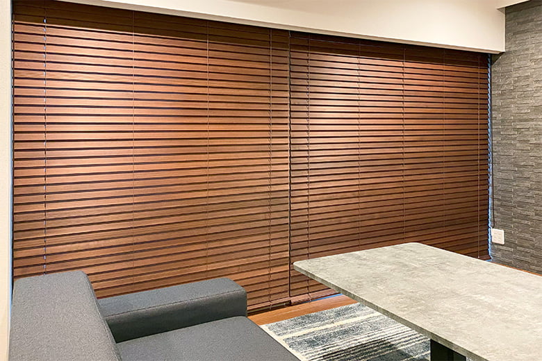 木製横型ブラインド