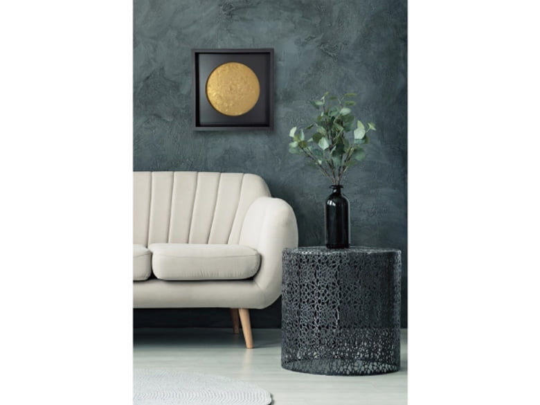 【艶麗】チタン インテリアプレート 額入り