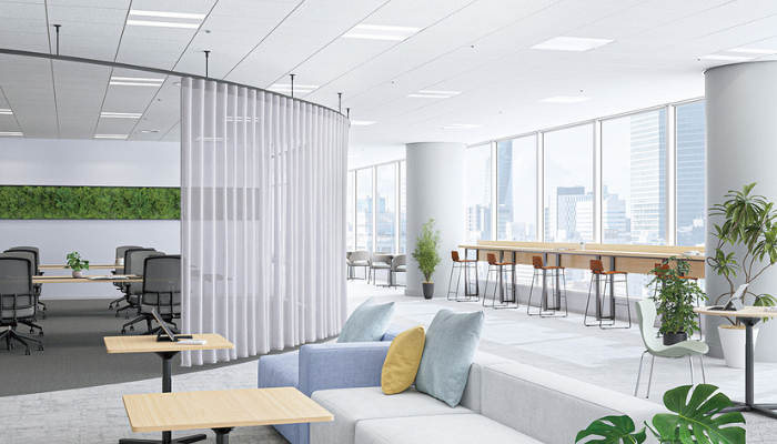 カーテンレール【フロウ】